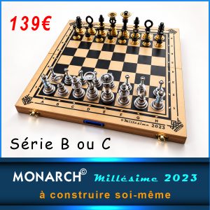 Coffret en bois (Pin et Tilleul) en kit, à construire soi-même (Série B ou C) Millésime 2023