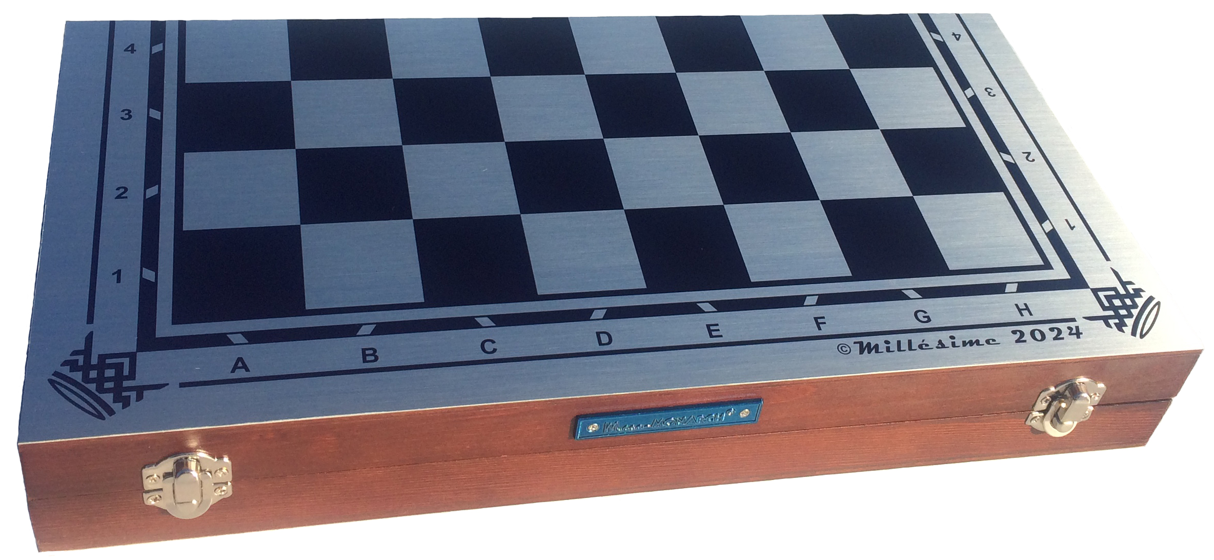 Jeu d'échecs BIM24/26 : Coffret bois & aluminium 2024 + Pièces 2026 – Image 6