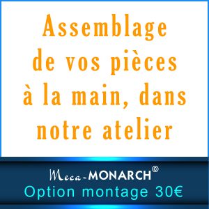 Option d'assemblage des pièces de votre jeu d'échecs