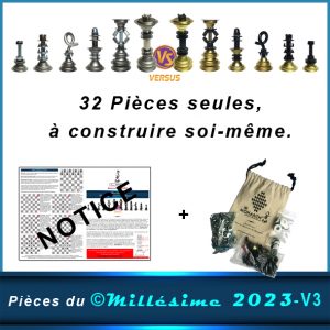 Pièces seules ©Millésime 2023-V3