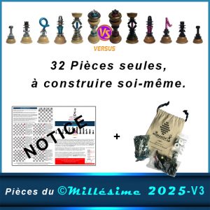 Pièces seules ©Millésime 2025-V3 Bi-matières