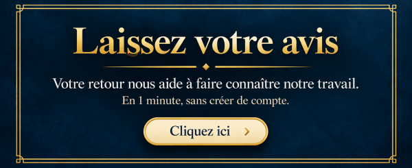 Laissez votre avis avec élégance